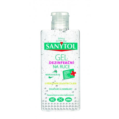 Dezinfekčný gél na ruky - 75 ml - Sanytol