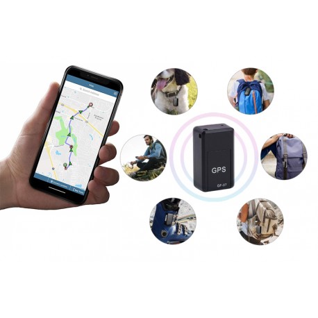 GPS magnetický lokátor s odpočúvaním GF-07