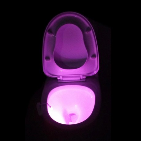 LED svetlo do WC misy