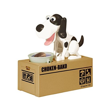 Pokladnička - hladný psík - čierno-biely