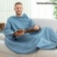 Deka s rukávmi pre jedného - modrá - InnovaGoods