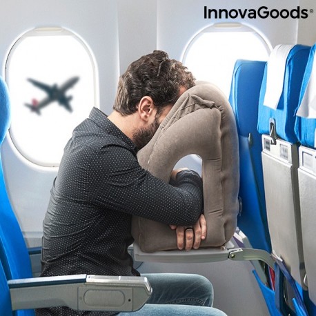 Čelný nafukovací cestovný vankúš Snoozy - InnovaGoods