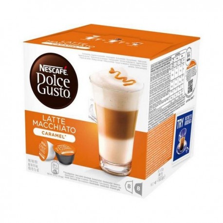 Kapsuly Dolce Gusto - Latte Macchiato karamel - 16 ks - Nescafé
