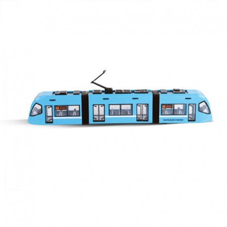 Moderná kĺbová električka s otváracími dverami - 47 cm - Rappa