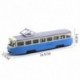 Kovová električka Tatra T3 - 18,5 cm - žltá
