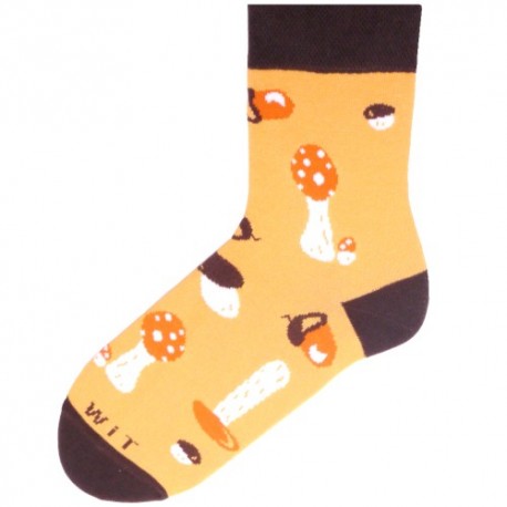 Unisex ponožky - huby - WiTSocks