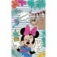 Detský uterák - Minnie a leňochod - 50 x 30 cm - Detexpol