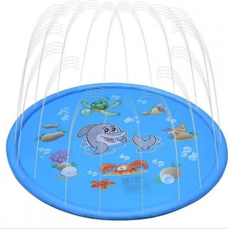 Striekacia podložka pre deti s napojením na záhradnú hadicu