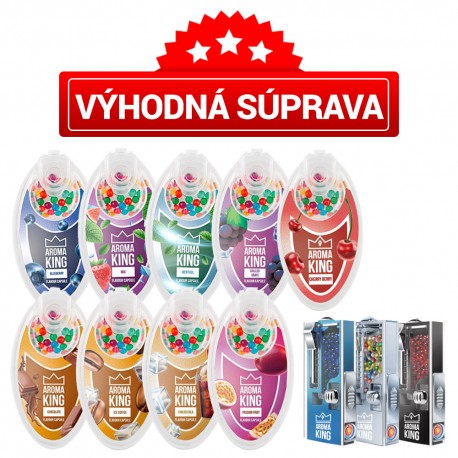 Výhodná súprava guliek Aroma King - veľká