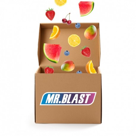 Kompletná súprava všetkých príchutí praskacích guliek Mr. Blast - 2092 ks