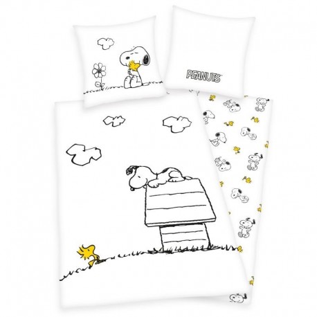 Bavlnené obliečky - Snoopy - 140 x 200 cm - Herding