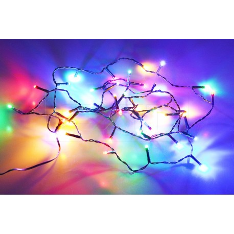 LED svetielka do exteriéru a interiéru - 3 m - 40 diód - multifarebné