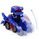 Transformujúce sa dinosaurie auto s LED DYNOCAR