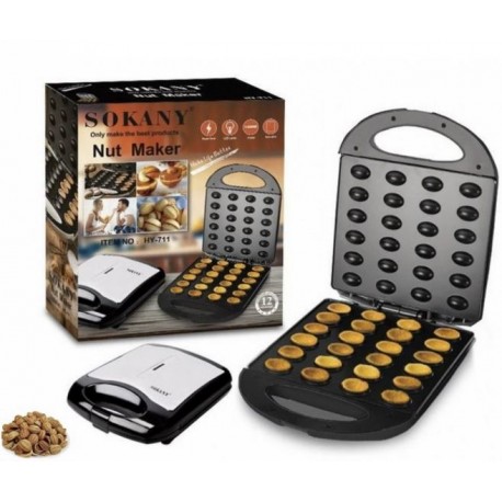 Hriankovač na pečenie cookies/orechov - forma na 24 ks - SOKANY HY-711