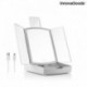 Skladacie zrkadlo s LED svetlom 3 v 1 s organizérom mejkapu Panomir - InnovaGoods