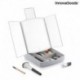 Skladacie zrkadlo s LED svetlom 3 v 1 s organizérom mejkapu Panomir - InnovaGoods