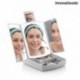 Skladacie zrkadlo s LED svetlom 3 v 1 s organizérom mejkapu Panomir - InnovaGoods