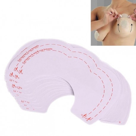 Neviditeľné nalepovavacie push-up podprsenky Bare Lifts - 5 párov - Tech Art