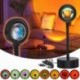 Projekčná lampa s efektom západu slnka KF9901